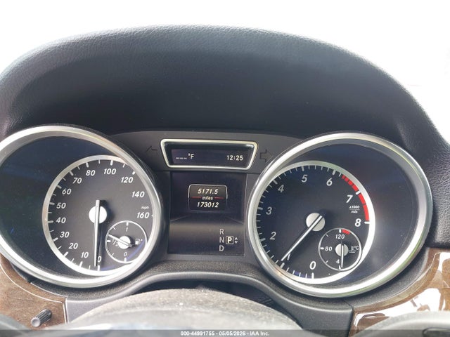 Продажа на аукционе авто 2015 Mercedes-benz Ml 350, vin: 4JGDA5JBXFA614127, номер лота: 44991755