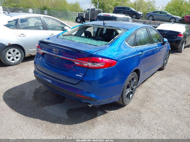 44991799 :رقم المزاد ، 3FA6P0HD1JR201717 vin ، 2018 Ford Fusion Se مزاد بيع