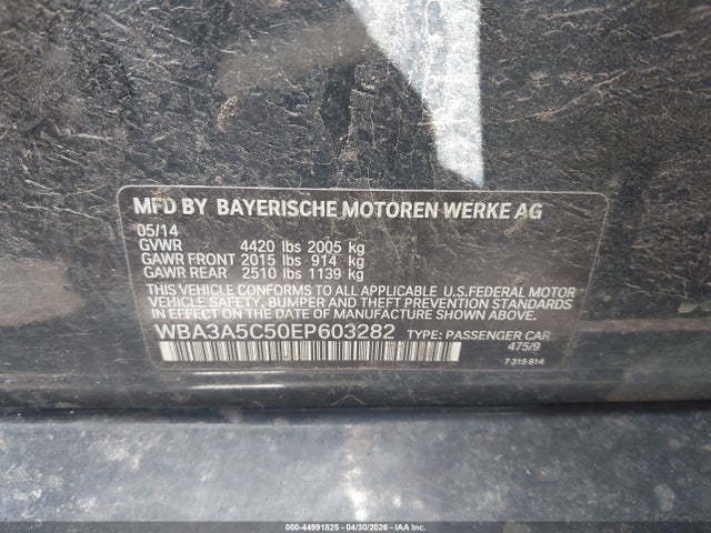 Продажа на аукционе авто 2014 Bmw 328i, vin: WBA3A5C50EP603282, номер лота: 44991825