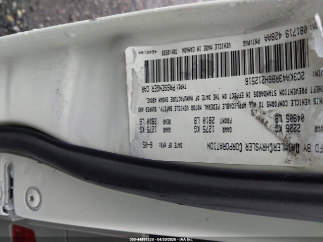 Aukcja sprzedaży 2006 Chrysler 300, vin: 2C3KA43R86H212516, numer aukcji: 44991828