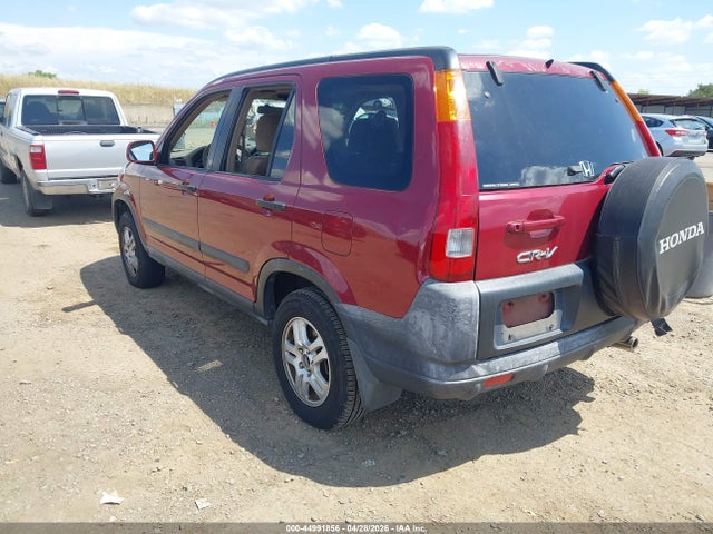 2002 Honda Cr-v Ex მანქანა იყიდება აუქციონზე, vin: JHLRD78872C055452, აუქციონის ნომერი: 44991856