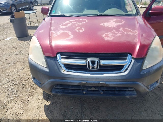 2002 Honda Cr-v Ex მანქანა იყიდება აუქციონზე, vin: JHLRD78872C055452, აუქციონის ნომერი: 44991856