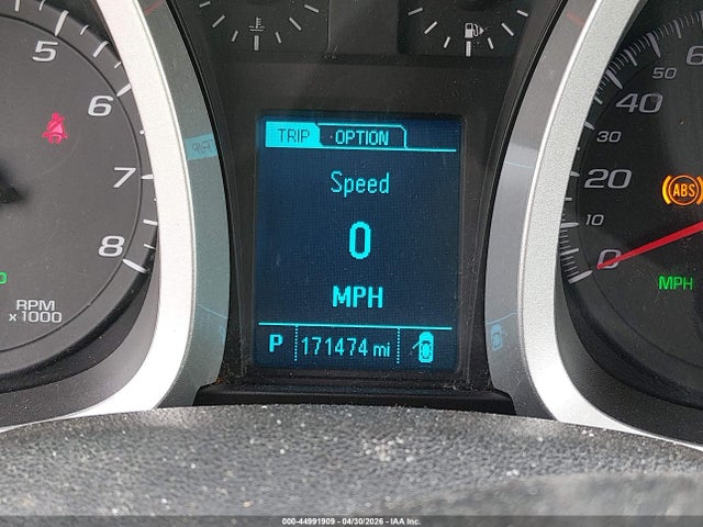 44991909 :رقم المزاد ، 2GNFLEEK5D6195736 vin ، 2013 Chevrolet Equinox 1lt مزاد بيع