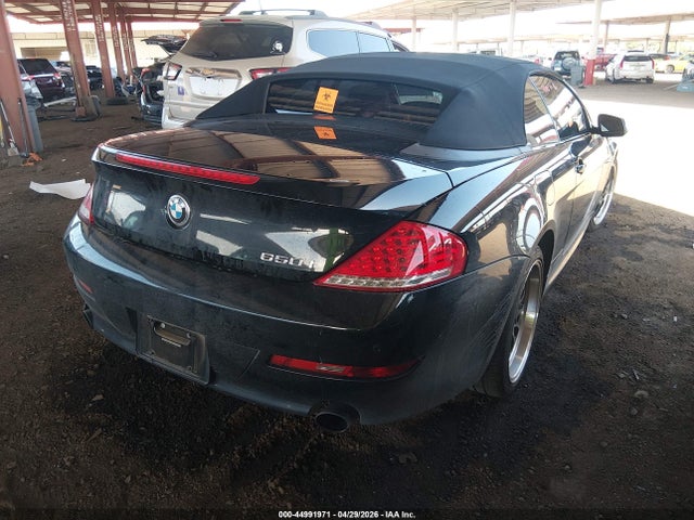 2010 Bmw 650i მანქანა იყიდება აუქციონზე, vin: WBAEB5C50AC225830, აუქციონის ნომერი: 44991971