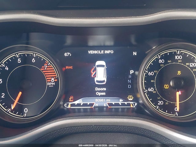 Aukcja sprzedaży 2018 Jeep Cherokee Trailhawk 4x4, vin: 1C4PJMBX6JD507184, numer aukcji: 44992000
