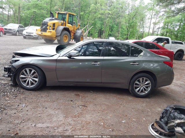 44992062 :رقم المزاد ، JN1BV7AR7FM414154 vin ، 2015 Infiniti Q50 مزاد بيع