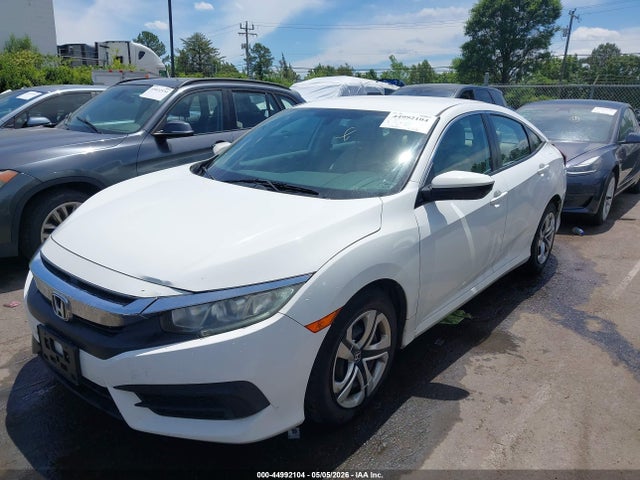 2016 Honda Civic Lx მანქანა იყიდება აუქციონზე, vin: 19XFC2F57GE083511, აუქციონის ნომერი: 44992104