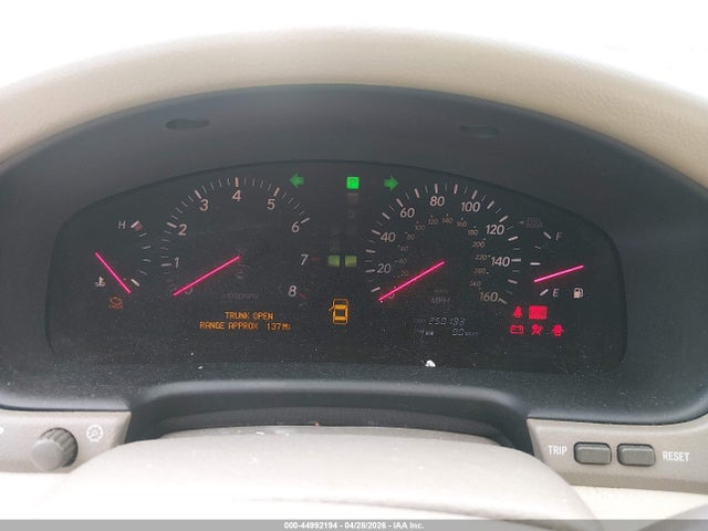 Aukcja sprzedaży 2002 Lexus Ls 430, vin: JTHBN30F520072507, numer aukcji: 44992194