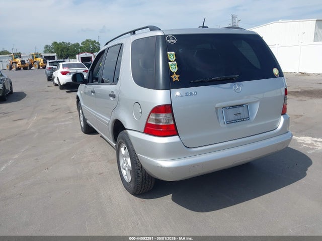 Продажа на аукционе авто 2001 Mercedes-benz Ml 320, vin: 4JGAB54E51A269183, номер лота: 44992281