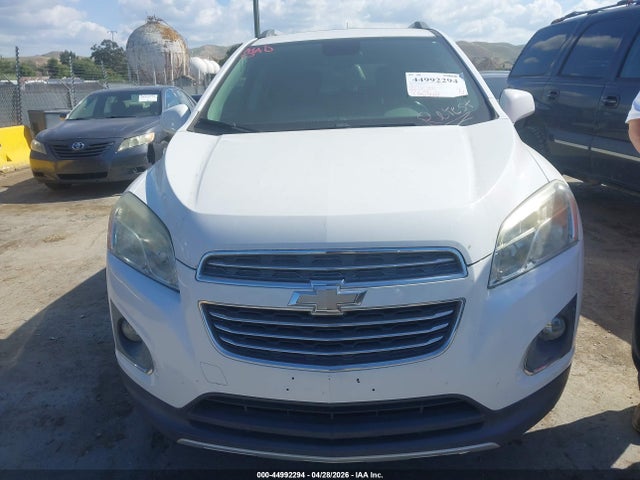 Продажа на аукционе авто 2015 Chevrolet Trax Ltz, vin: 3GNCJNSBXFL196800, номер лота: 44992294