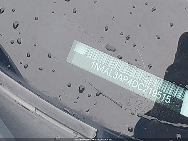 44992306 :رقم المزاد ، 1N4AL3AP4DC219515 vin ، 2013 Nissan Altima 2.5 Sv مزاد بيع