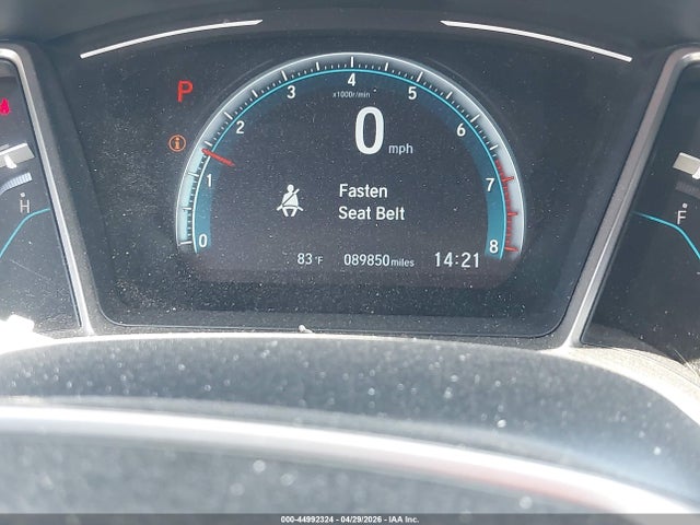 44992324 :رقم المزاد ، 2HGFC2F70HH570896 vin ، 2017 Honda Civic Ex مزاد بيع