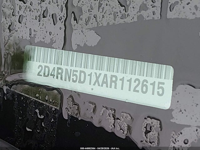 Auction sale of the 2010 Dodge Grand Caravan Sxt, vin: 2D4RN5D1XAR112615, lot number: 44992364