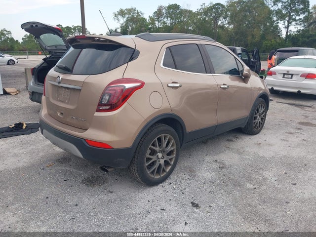 2019 Buick Encore Fwd Sport Touring მანქანა იყიდება აუქციონზე, vin: KL4CJ1SB4KB792685, აუქციონის ნომერი: 44992389