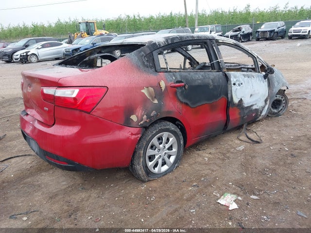 2014 Kia Rio Lx მანქანა იყიდება აუქციონზე, vin: KNADM4A38E6389641, აუქციონის ნომერი: 44992417