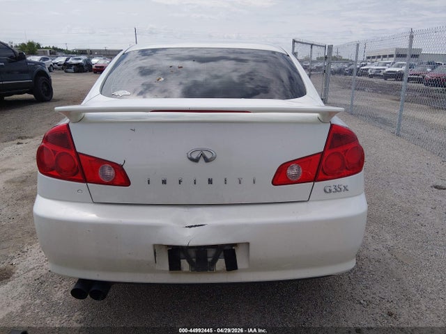 2006 Infiniti G35x მანქანა იყიდება აუქციონზე, vin: JNKCV51F36M607993, აუქციონის ნომერი: 44992445