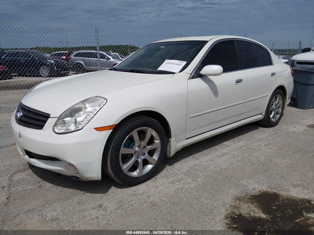 2006 Infiniti G35x მანქანა იყიდება აუქციონზე, vin: JNKCV51F36M607993, აუქციონის ნომერი: 44992445