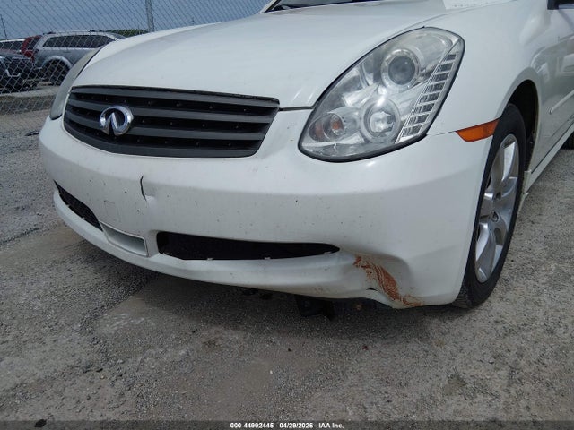 2006 Infiniti G35x მანქანა იყიდება აუქციონზე, vin: JNKCV51F36M607993, აუქციონის ნომერი: 44992445