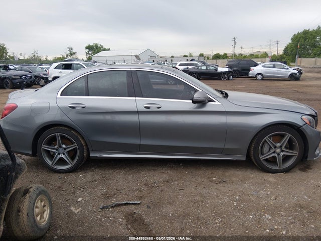 44992468 :رقم المزاد ، 55SWF4KB2GU126983 vin ، 2016 Mercedes-benz C 300 Sport 4matic مزاد بيع