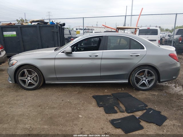 44992468 :رقم المزاد ، 55SWF4KB2GU126983 vin ، 2016 Mercedes-benz C 300 Sport 4matic مزاد بيع