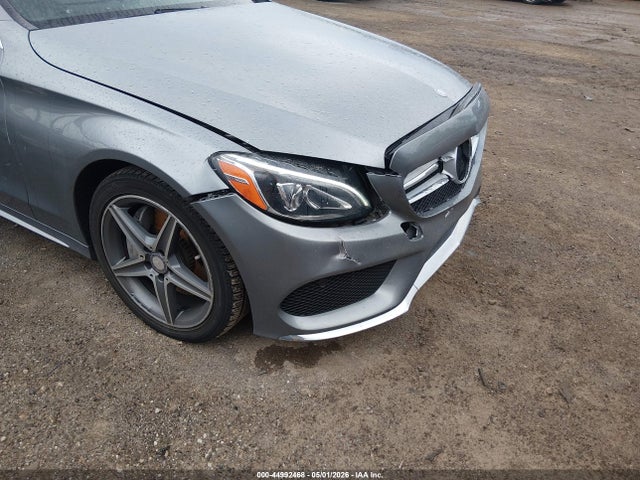 44992468 :رقم المزاد ، 55SWF4KB2GU126983 vin ، 2016 Mercedes-benz C 300 Sport 4matic مزاد بيع
