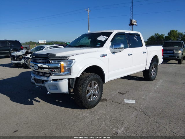 44992601 :رقم المزاد ، 1FTEW1E58JKE57207 vin ، 2018 Ford F-150 Lariat مزاد بيع