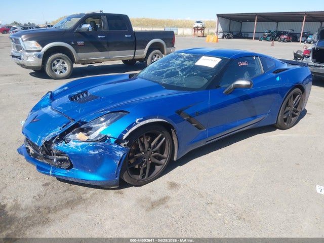 2016 Chevrolet Corvette Stingray Z51 მანქანა იყიდება აუქციონზე, vin: 1G1YK2D77G5117659, აუქციონის ნომერი: 44992641