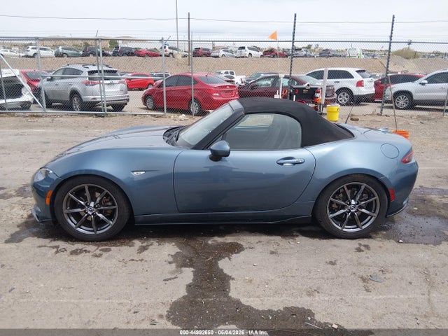 2017 Mazda Mx-5 Miata Grand Touring მანქანა იყიდება აუქციონზე, vin: JM1NDAD72H0122572, აუქციონის ნომერი: 44992650