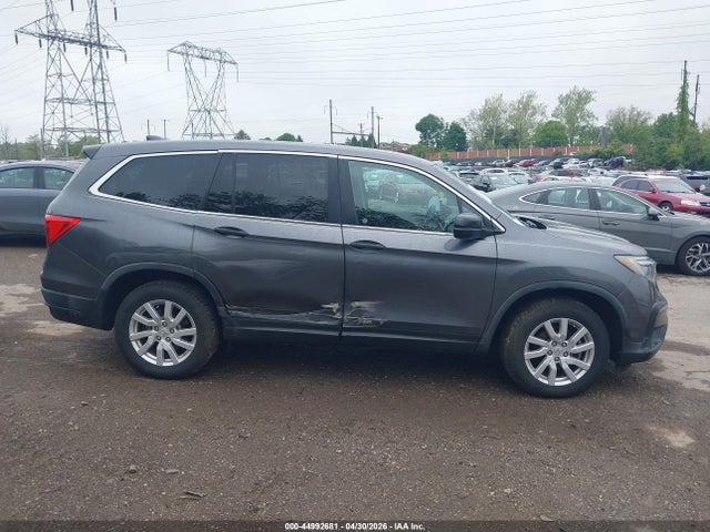 5FNYF6H11KB010378 Honda PILOT LX