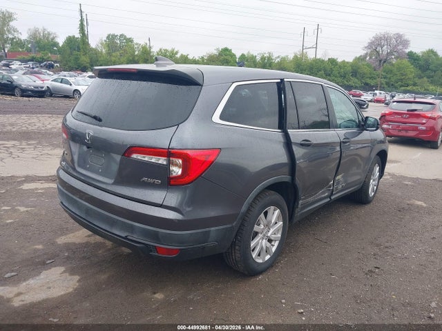 5FNYF6H11KB010378 Honda PILOT LX