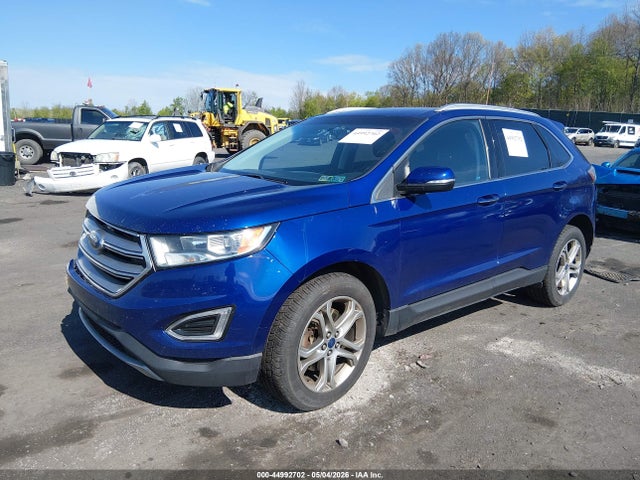 2015 Ford Edge Titanium მანქანა იყიდება აუქციონზე, vin: 2FMTK4K90FBB61817, აუქციონის ნომერი: 44992702