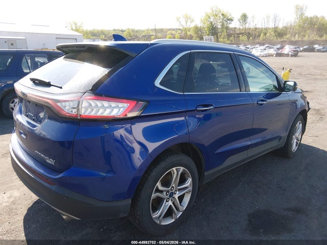 2015 Ford Edge Titanium მანქანა იყიდება აუქციონზე, vin: 2FMTK4K90FBB61817, აუქციონის ნომერი: 44992702