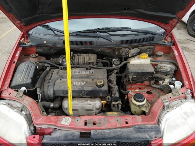 Aukcja sprzedaży 2008 Chevrolet Aveo 5 Ls, vin: KL1TD66698B276605, numer aukcji: 44992733