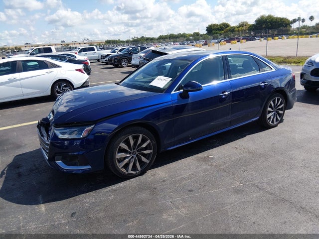 Продаж на аукціоні авто 2021 Audi A4 Premium 40 Tfsi Quattro S Tronic, vin: WAUABAF45MN013203, номер лоту: 44992734