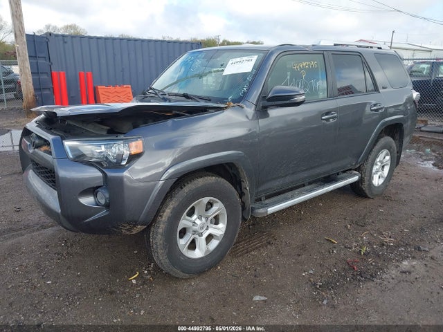 2018 Toyota 4runner Sr5 Premium მანქანა იყიდება აუქციონზე, vin: JTEBU5JRXJ5608499, აუქციონის ნომერი: 44992795