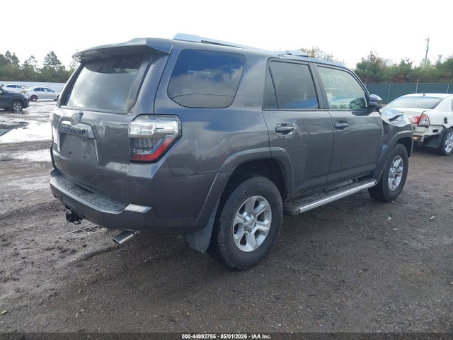 2018 Toyota 4runner Sr5 Premium მანქანა იყიდება აუქციონზე, vin: JTEBU5JRXJ5608499, აუქციონის ნომერი: 44992795