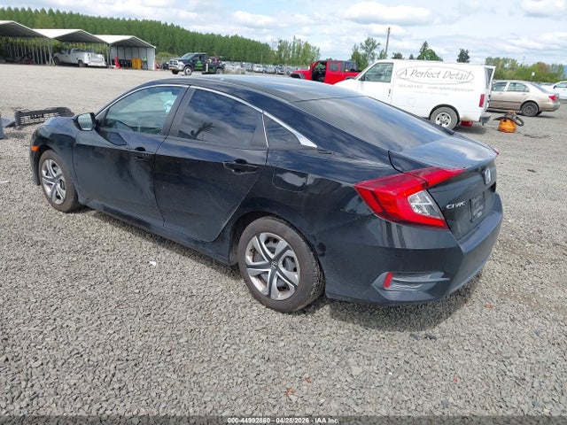 44992860 :رقم المزاد ، 19XFC2F50GE231935 vin ، 2016 Honda Civic Lx مزاد بيع