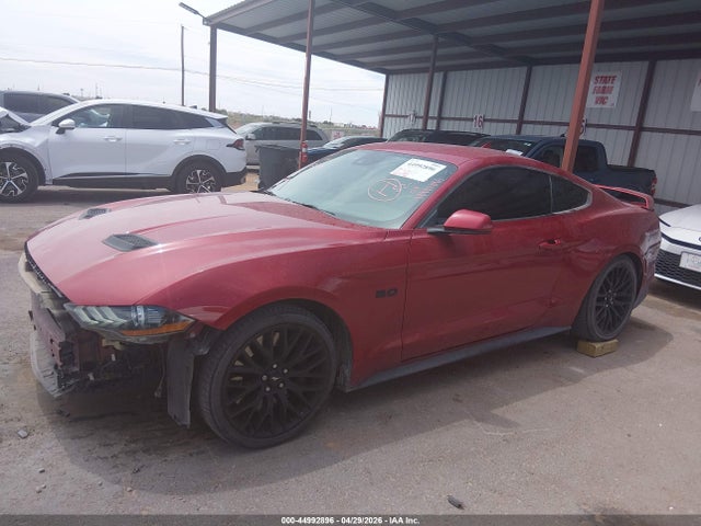 2021 Ford Mustang Gt Premium Fastback მანქანა იყიდება აუქციონზე, vin: 1FA6P8CF6M5119447, აუქციონის ნომერი: 44992896