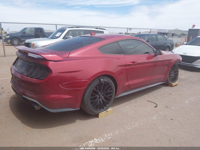 2021 Ford Mustang Gt Premium Fastback მანქანა იყიდება აუქციონზე, vin: 1FA6P8CF6M5119447, აუქციონის ნომერი: 44992896