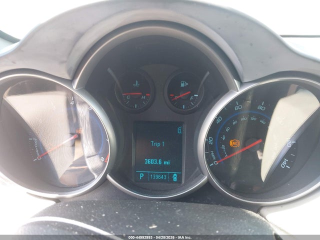 44992993 :رقم المزاد ، 1G1PE5S97B7299224 vin ، 2011 Chevrolet Cruze Lt مزاد بيع