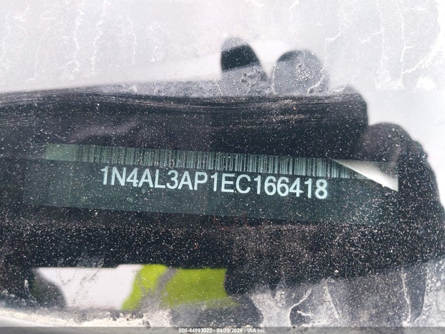 Продаж на аукціоні авто 2014 Nissan Altima 2.5 S, vin: 1N4AL3AP1EC166418, номер лоту: 44993022