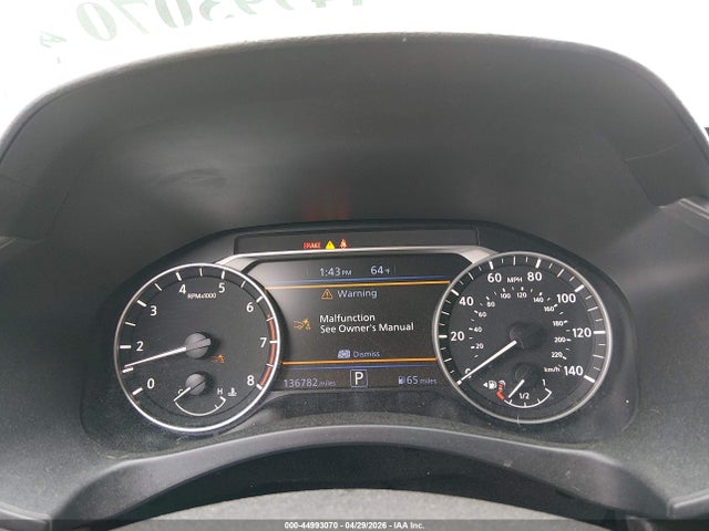 44993070 :رقم المزاد ، 1N4BL4DV5MN329708 vin ، 2021 Nissan Altima Sv Fwd مزاد بيع