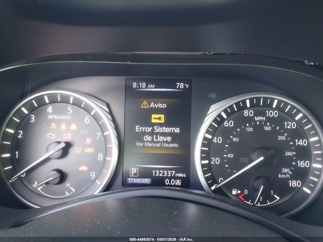 44993074 :رقم المزاد ، JN1EV7AR0JM441573 vin ، 2018 Infiniti Q50 3.0t Luxe مزاد بيع