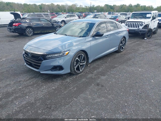 44993108 :رقم المزاد ، 1HGCV3F25NA033555 vin ، 2022 Honda Accord Hybrid Sport مزاد بيع