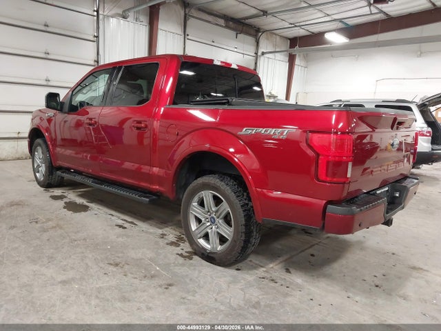 2019 Ford F-150 Lariat მანქანა იყიდება აუქციონზე, vin: 1FTEW1E56KFC58215, აუქციონის ნომერი: 44993129