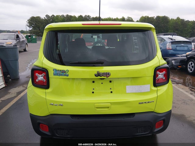 Aukcja sprzedaży 2018 Jeep Renegade Sport 4x4, vin: ZACCJBAB3JPJ47959, numer aukcji: 44993226