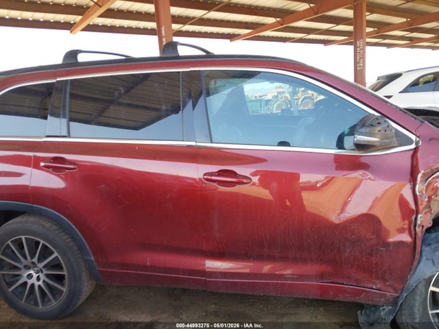 Aukcja sprzedaży 2017 Toyota Highlander Se, vin: 5TDKZRFH8HS508824, numer aukcji: 44993275