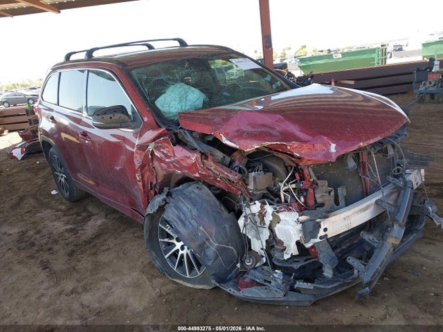 Aukcja sprzedaży 2017 Toyota Highlander Se, vin: 5TDKZRFH8HS508824, numer aukcji: 44993275