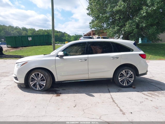 Продаж на аукціоні авто 2017 Acura Mdx Technology Package, vin: 5FRYD3H52HB005009, номер лоту: 44993360