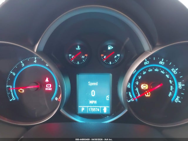 44993489 :رقم المزاد ، 1G1PC5SH8B7123053 vin ، 2011 Chevrolet Cruze Ls مزاد بيع